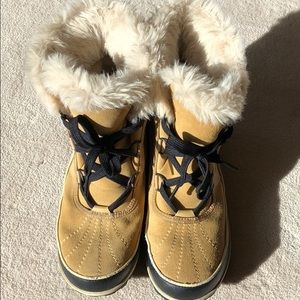 SOREL Women's Tivoli II Suede Short Boot Fur 9